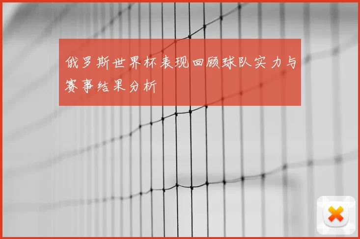 俄罗斯世界杯表现回顾球队实力与赛事结果分析
